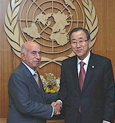 Dialoga Machado Ventura con Secretario General de la ONU y otros dirigentes,